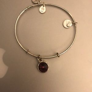 Amethyst Alex and Ani bracelet
